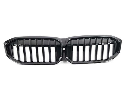 Parrilla delantera Shadow Line OEM 51115A1BFB0 para BMW G20 316d, 318d, 318i (todos los motores y versiones compatibles desde 07/2022). Acabado negro brillante, estilo deportivo. Original BMW.