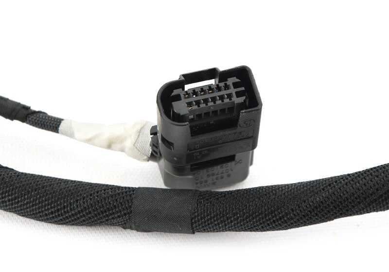 Cableado sensor motor OEM 12518631662 para BMW G30, G31, G32 y G12 (540i xDrive, 640i xDrive, 740Li xDrive). Original BMW.