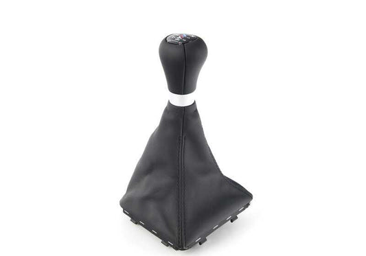 OEM 25118097174 Leather Gear Shift Knob with 6 Speed ​​Indicator for BMW G80, G82. Original BMW.