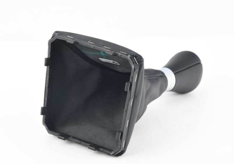 OEM 25118097174 Leather Gear Shift Knob with 6 Speed ​​Indicator for BMW G80, G82. Original BMW.