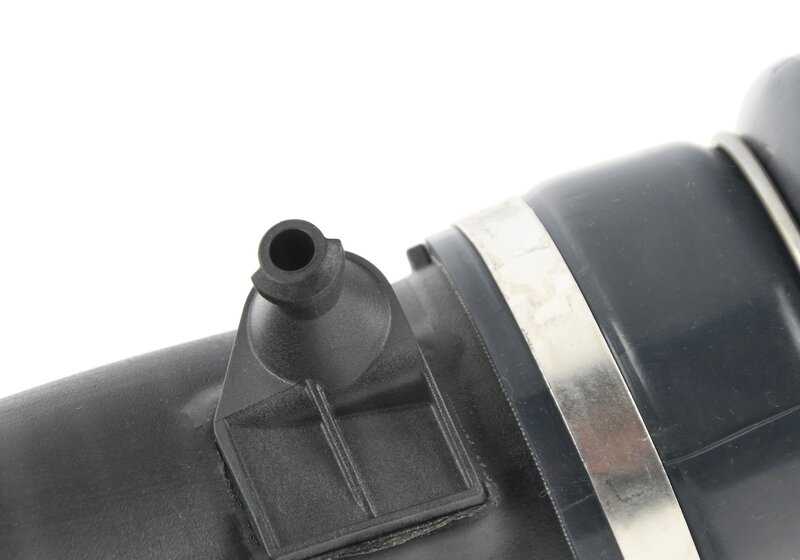 Conducción del aire de carga para BMW Serie 5 F07, F10, F11, F18, Serie 6 F12, X5 E70N, X6 E71 (OEM 13717588268). Original BMW.