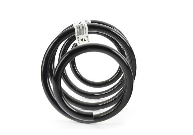 Resorte de suspensión delantero OEM 31336882852 para BMW Serie 2 F22, F23, Serie 3 F30, F31, F34, Serie 4 F32, F33, F36. Original BMW.