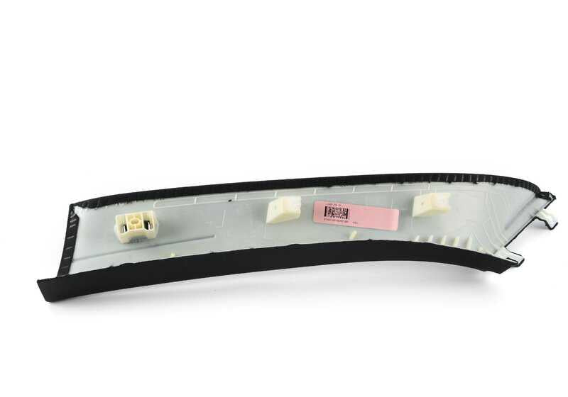 Cubierta pilar A derecha OEM 51438072832 para BMW X4 G02 y X4 M F98. Repuesto original BMW.