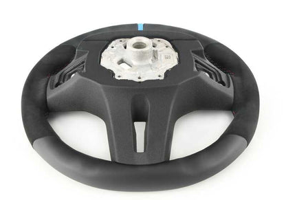 Volante M Performance OEM 32302462910 con Alcantara para BMW G87 (2er), G80 (M3, M3 CS, M3 Competition). No compatible con asistentes de conducción ni calefacción. Original BMW.