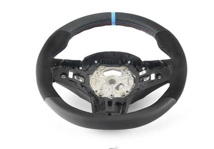 Volante M Performance OEM 32302462910 con Alcantara para BMW G87 (2er), G80 (M3, M3 CS, M3 Competition). No compatible con asistentes de conducción ni calefacción. Original BMW.