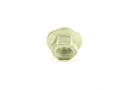 Tuerca autoblocante OEM 31316769731 para BMW {E81, E82, E87, E88, E36, E46, E90, E91, E92, E93, E34, E39, E60, E61, E63, E64, E32, E38, E65, E66, F01, F02, E31, F91, G14, E84, E83, E53, E85, E86, E89, E52} y MINI {R50, R52, R53, R55, R56, R57, R58, R