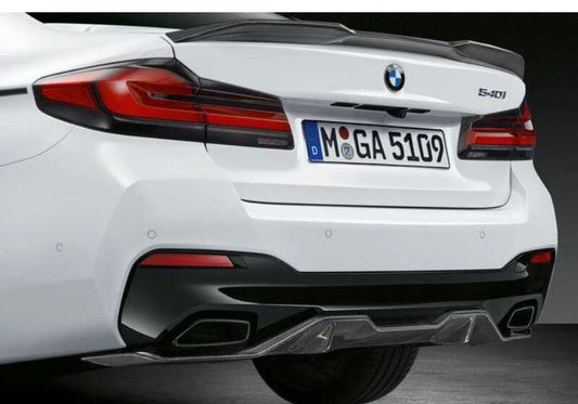 Desempenho do difusor traseiro M OEM 51192412405 para BMW G30 e G31. BMW original.