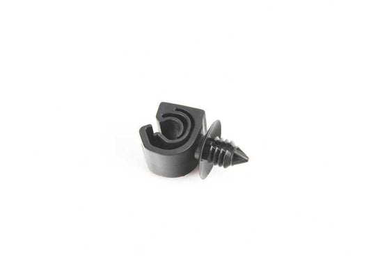OEM fuel line support 16126758230 for BMW U06, U11, E70, F15, F85, E71, F16, F86 and Mini R50, R53. Original BMW and Mini.
