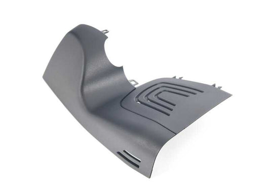 Juego tapas base espejo retrovisor OEM 51169108973 para BMW G05, F95, G07, G18. Original BMW.