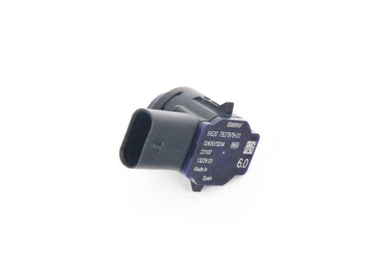 Sensor ultrassônico cinza mineral para BMW F40, F44, G20, G21, G28, G80, G81 (OEM 66209827060). BMW original