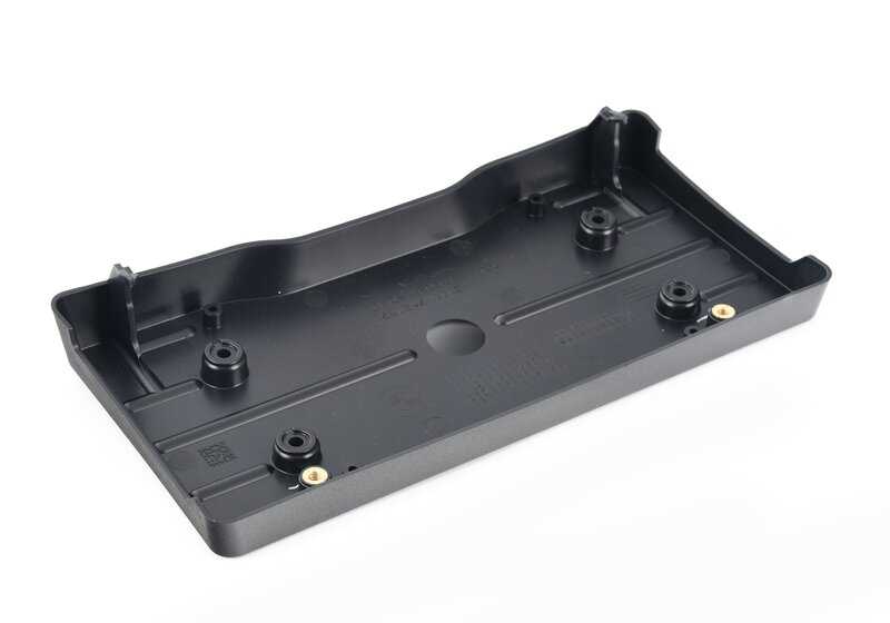 Soporte de matrícula delantero OEM 51117421871 para BMW G05. Original BMW.