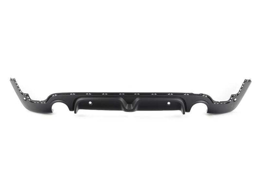 Black Band trasera inferior OEM 51127391201 para MINI Countryman F60 Cooper S, JCW con PDC. Original MINI.