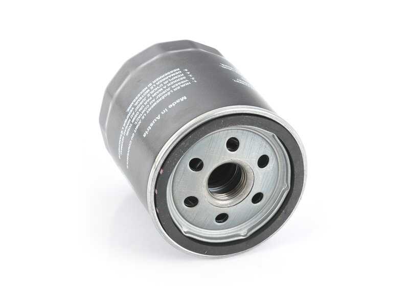 Filtro de aceite OEM 11421258038 para BMW E21, E30, E12, E28. Original BMW.