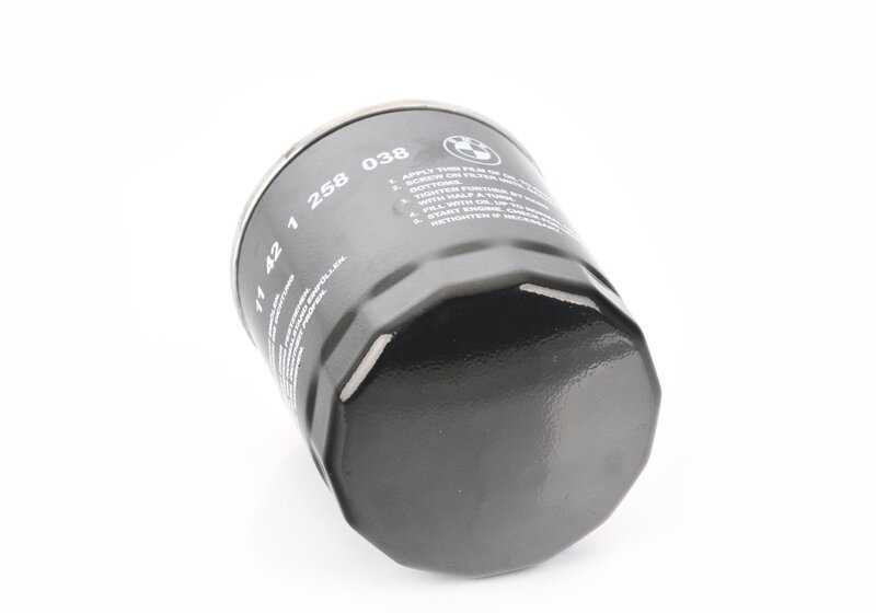 Filtro de aceite OEM 11421258038 para BMW E21, E30, E12, E28. Original BMW.