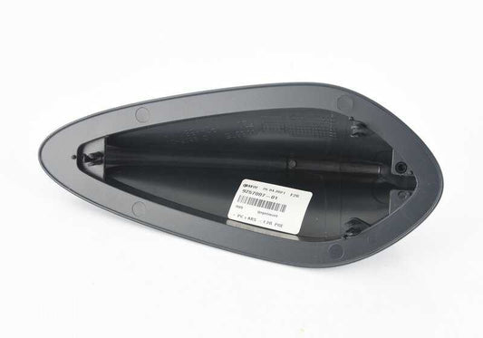 Carcasa vacía antena de techo imprimada OEM 65209257007 para BMW F20, F21, F45, F46, F31, F34, F48, F39, F26, F15, F85, F16, F86, I12. Original BMW.