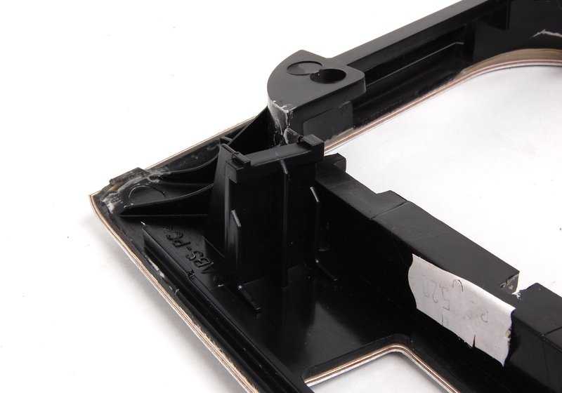 Aluminium Portaja "Alu Shadow" OEM 51167895807 für BMW 3 E46 -Serie. Original BMW.