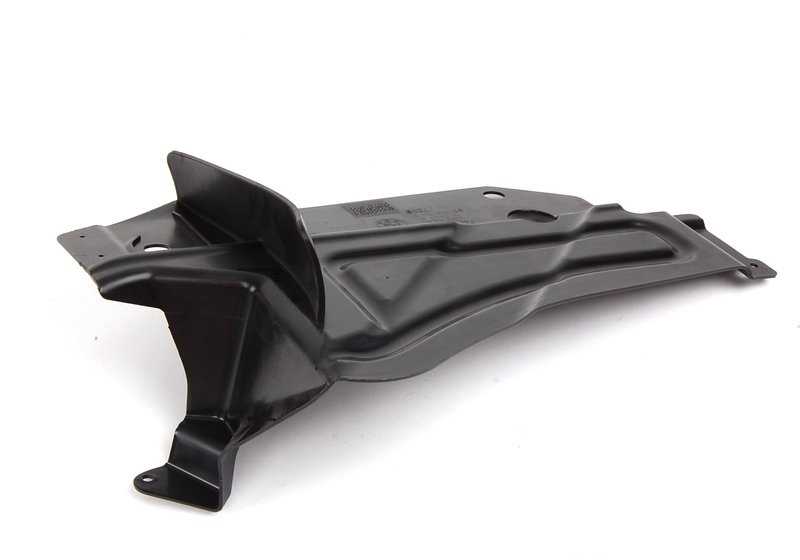 Extensión del cubre cárter derecho OEM 51717116912 para BMW E90, E91. Original BMW.