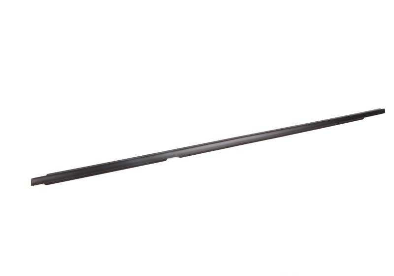 Embellecedor exterior puerta trasera izquierda OEM 51347060249 para BMW Serie 3 E90, E90N. Pieza original BMW.
