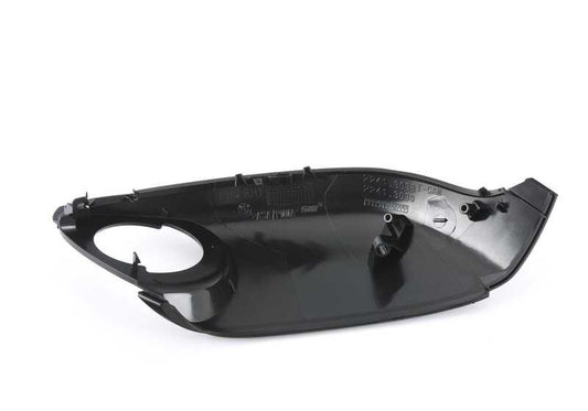 Carcasa inferior derecha retrovisor Shadow-Line OEM 51167498204 para BMW G20, G20N, G21, G21N, G28, G28N, G42, G87, G80, G80N, G81, G81N, G22, G22N, G23, G23N, G26, G26E, G26F, G26N, G82, G82N, G83, G83N. Original BMW.