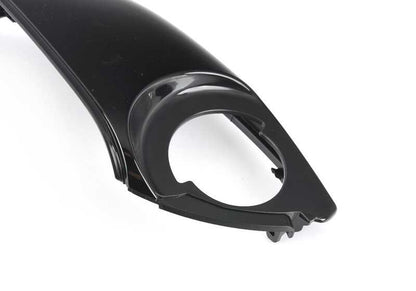 Carcasa inferior derecha retrovisor Shadow-Line OEM 51167498204 para BMW G20, G20N, G21, G21N, G28, G28N, G42, G87, G80, G80N, G81, G81N, G22, G22N, G23, G23N, G26, G26E, G26F, G26N, G82, G82N, G83, G83N. Original BMW.