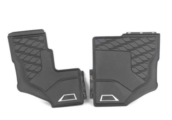 Alfombrillas traseras para todo tipo de clima OEM 51472458558 para BMW X7 G07, X7 G07 LCI. Original BMW.