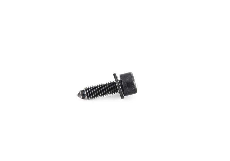 Tornillo con arandela M6x20 OEM 07119906086 para BMW E81, E82, E87, E88, E46, E90, E91, E92, E93, E39, E60, E61, F10, F11, F18, E63, E64, E38, E65, E66, F01, F02, E84, E83, F25, E53, E70, F15, E71, F16, E85, E86, E89. Original BMW.