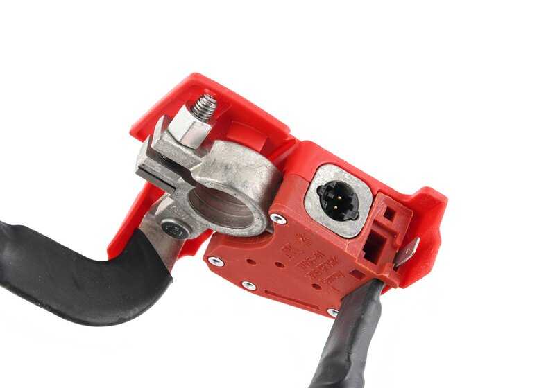 Positives Batteriekabel für BMW G20, G20N, G28, G28N, G80, G22, G26, G82 (OEM 61125A690C1). Original BMW