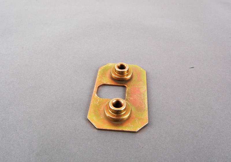 Placa roscada OEM 41358164026 para BMW E39, E38. Original BMW.