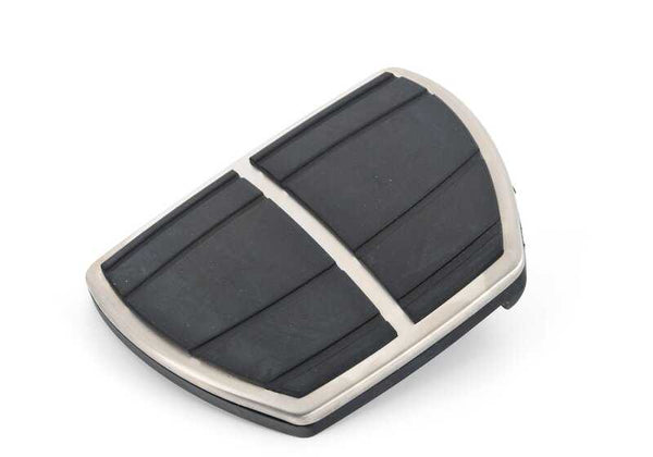 Cubierta pedal freno/acelerador con inserción acero OEM 35216771330 para BMW E81, E87N, E90N, E91N, E92N, E93N, X3 E83N, X5 E70N, X6 E71. Pieza original BMW.