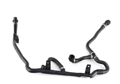 OEM refrigerant tube 17127639027 for BMW E84. Conduct the engine coolant. Original BMW replacement.