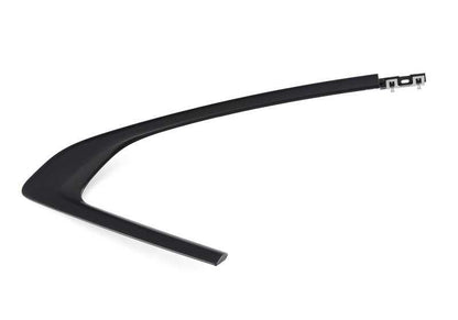 Listón cristal lateral trasero derecho negro mate OEM 51377483162 para BMW Serie 2 F44 Gran Coupé. Original BMW.