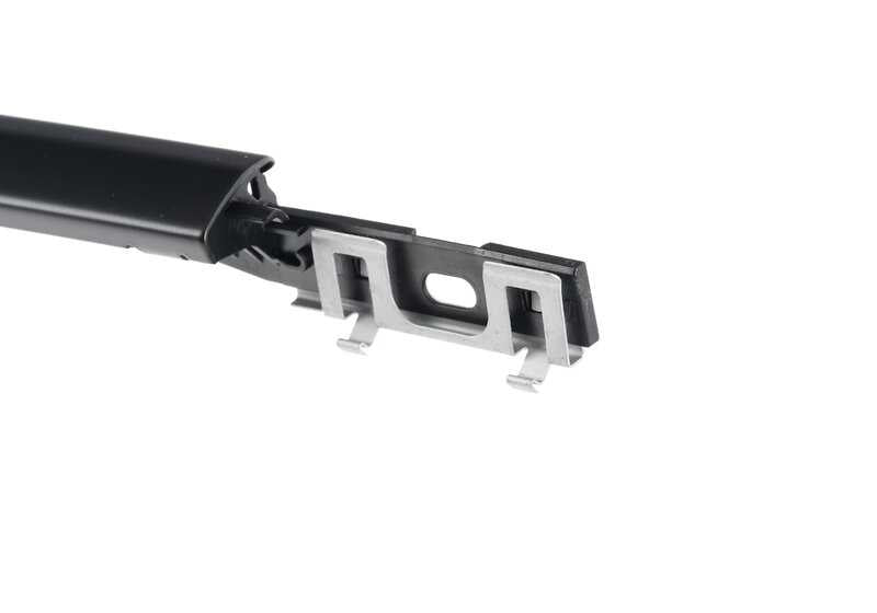 Listón cristal lateral trasero derecho negro mate OEM 51377483162 para BMW Serie 2 F44 Gran Coupé. Original BMW.