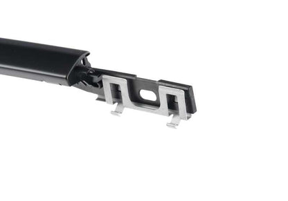 Listón cristal lateral trasero derecho negro mate OEM 51377483162 para BMW Serie 2 F44 Gran Coupé. Original BMW.