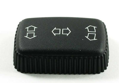 Botón ajuste asiento delantero OEM 61311379369 para BMW E36, E34, E39, E24, E32, E38, E31. Repuesto original BMW.