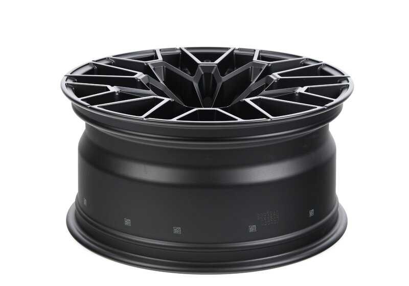 Llanta de aleación OEM 36108093840 diseño M Doble Radio 827 en negro mate para BMW G80 M3 CS, G82 M4 CSL y G82N M4 CS. Compatible con versiones xDrive y propulsión. Original BMW.