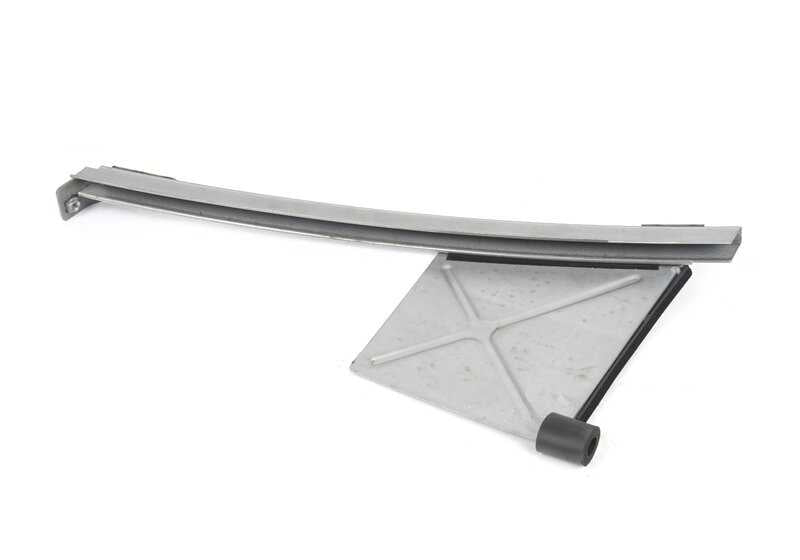 Left rear window guide OEM 51328397633 for BMW Z3 {E36 Z3 1.8, 1.9, 2.0} All compatible models. Original BMW.