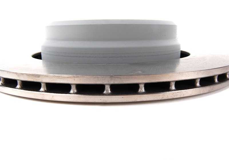 Disco de freno trasero ventilado OEM 34212227844 para BMW E34. Original BMW.