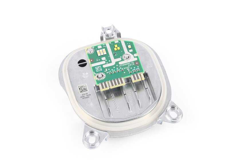 Intermittent LED Module/Left Diurnal Light OEM 63119498649 for BMW F91, F92, F93, G14, G15, G16. Original BMW.