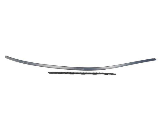 Roof moulding, primed, left for BMW F90, G30 (OEM 51137443691). Original BMW