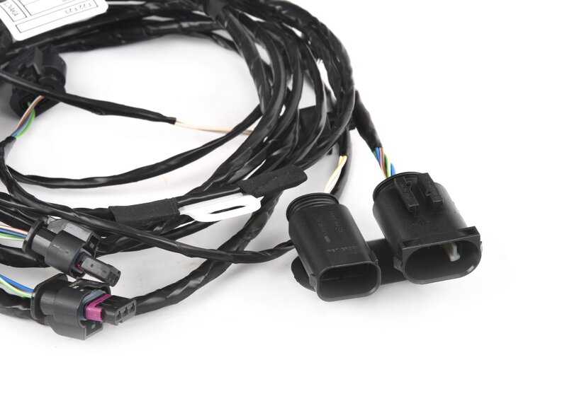 Cableado de sensores para paragolpes delantero OEM 61126842044 para BMW F22, F23, F80, F82, F83, F87. Original BMW.