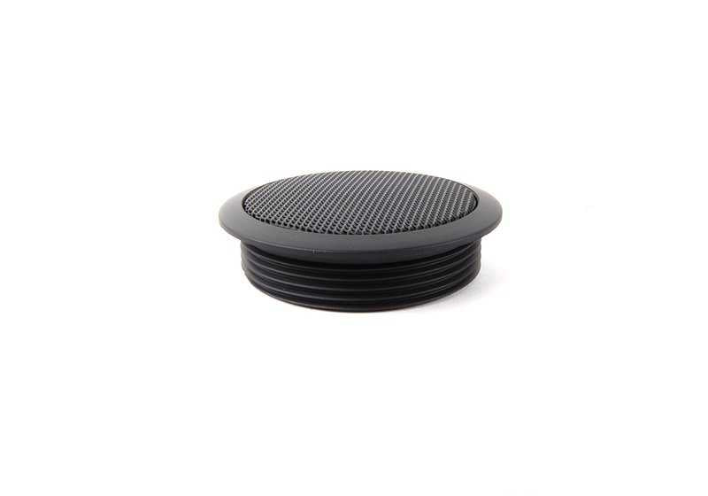 Rejilla altavoz puerta OEM 65138368240 para BMW E46 (320i, 323i, 325i, 328i, 330i, M3). Original BMW.