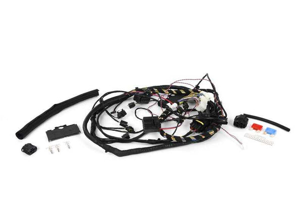 Kit de reparación de cableado delantero derecho OEM 61129206219 para BMW E90, E91, E92, E93. Original BMW.