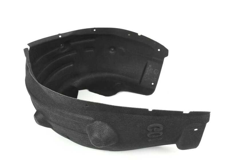 Cubierta paso de rueda trasero izquierdo OEM 51717394817 para BMW X3 {F97, F97N, G01, G01N, G08, G08N}. Original BMW.