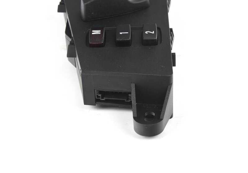 Interruttore di regolazione elettrica OEM a destra OEM 61319287086 per BMW E60, E60N, E61, E61N. BMW originale.