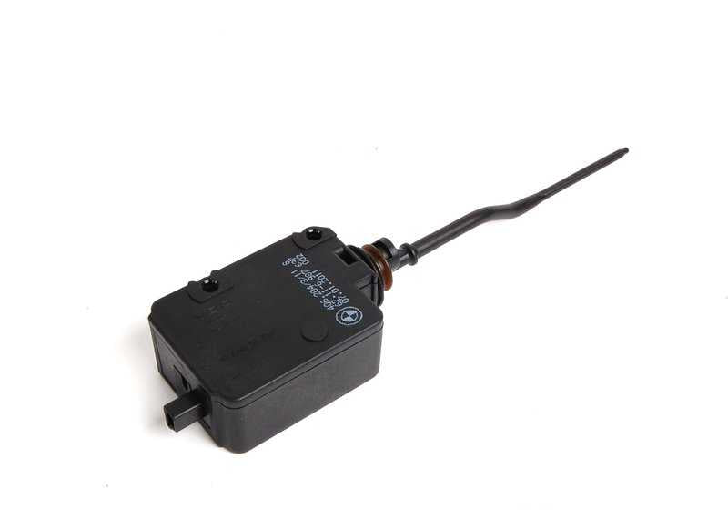Motor eléctrico tapa depósito OEM 67116987637 para BMW E46, X3 E83, E83N. Control de apertura/cierre de la tapa del combustible. Original BMW.