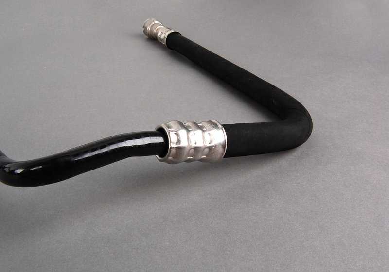 Tubería de enfriador de aceite de transmisión de retorno para BMW Serie 5 E60, E61 y Serie 6 E63, E64 (OEM 17227571039). Original BMW