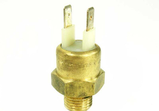 Interruptor de temperatura OEM 61311364272 para BMW E21, E30, E12, E28, E24, E23. Compatible con ventilador adicional y radiador. Repuesto original BMW.