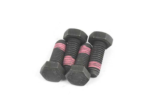 Juego de pastillas de freno con sensor OEM 34212456869 para BMW F25 y F26. Original BMW.