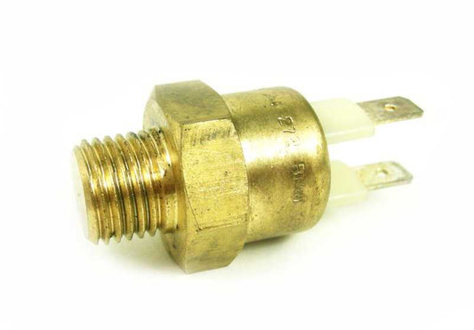 Interruptor de temperatura OEM 61311364272 para BMW E21, E30, E12, E28, E24, E23. Compatible con ventilador adicional y radiador. Repuesto original BMW.