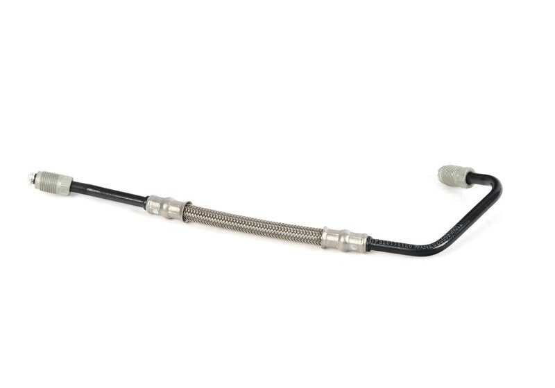 Bremsrohre mit Druckschlauch 34532282285 für BMW E46 M3 (BL91, BL93, BR91, BR93). Kompatibel mit manuellen Modellen mit Hecktraktion. Original BMW.